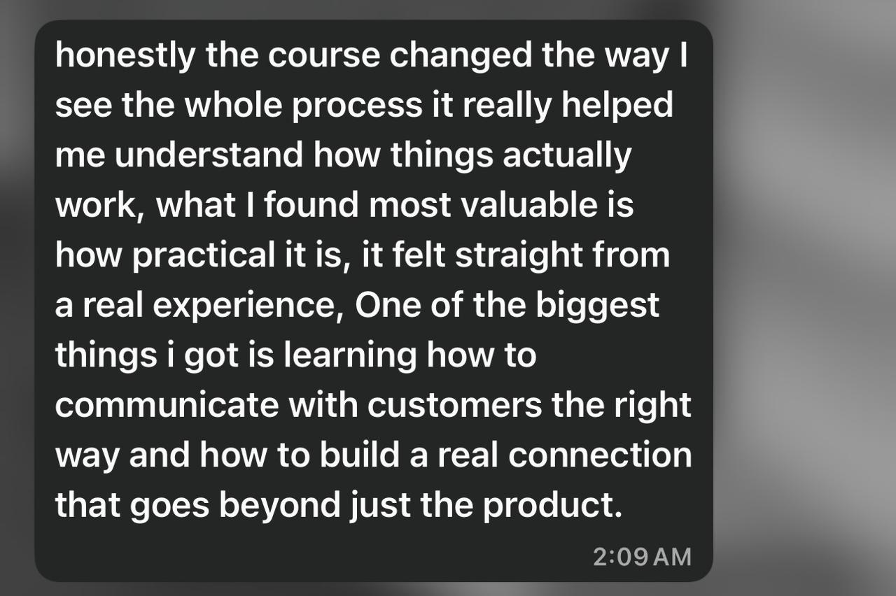 Course review screenshot 2